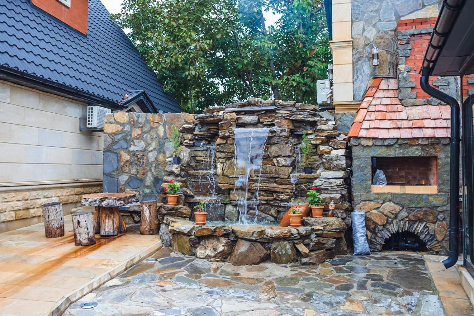 Viva Hotel Gabala With Outdoor Pool ,Sauna And Waterfall Buitenkant foto
